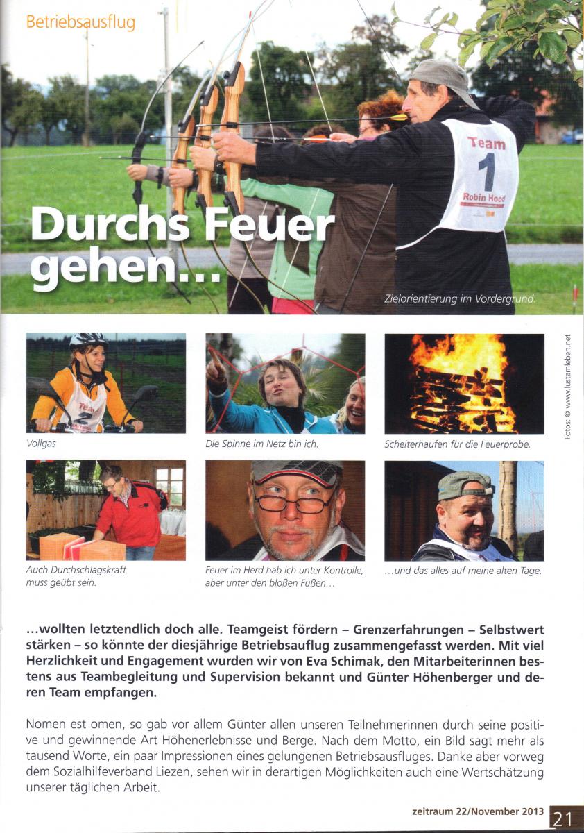 Zeitungsbericht