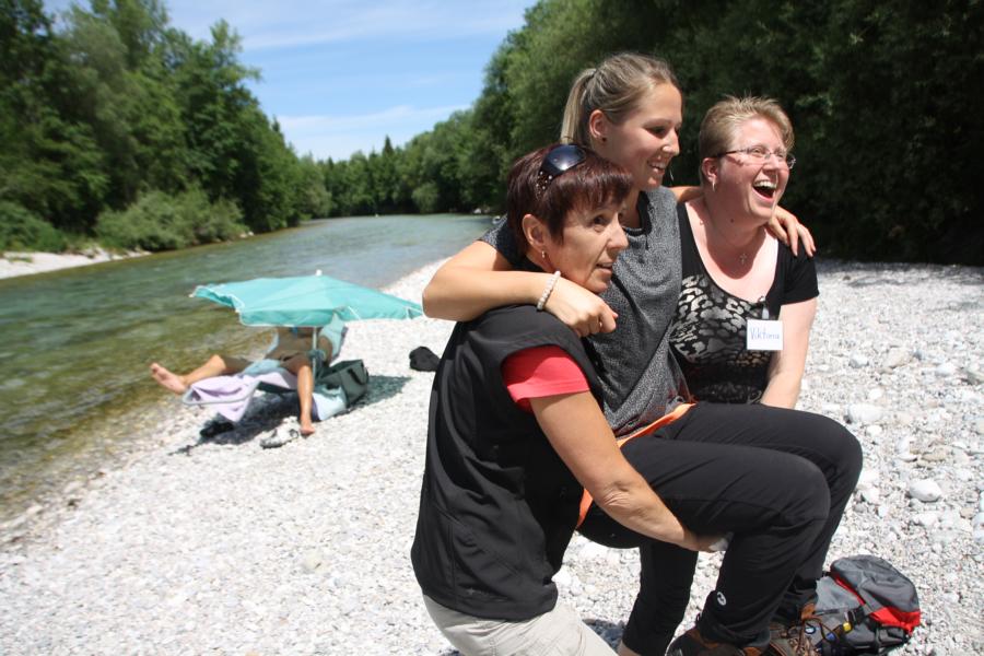 Lust am Leben Rot Kreuz Kurs Outdoor