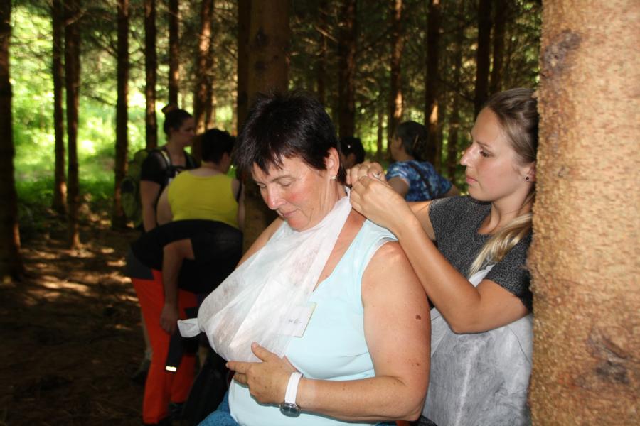 Lust am Leben Rot Kreuz Kurs Outdoor