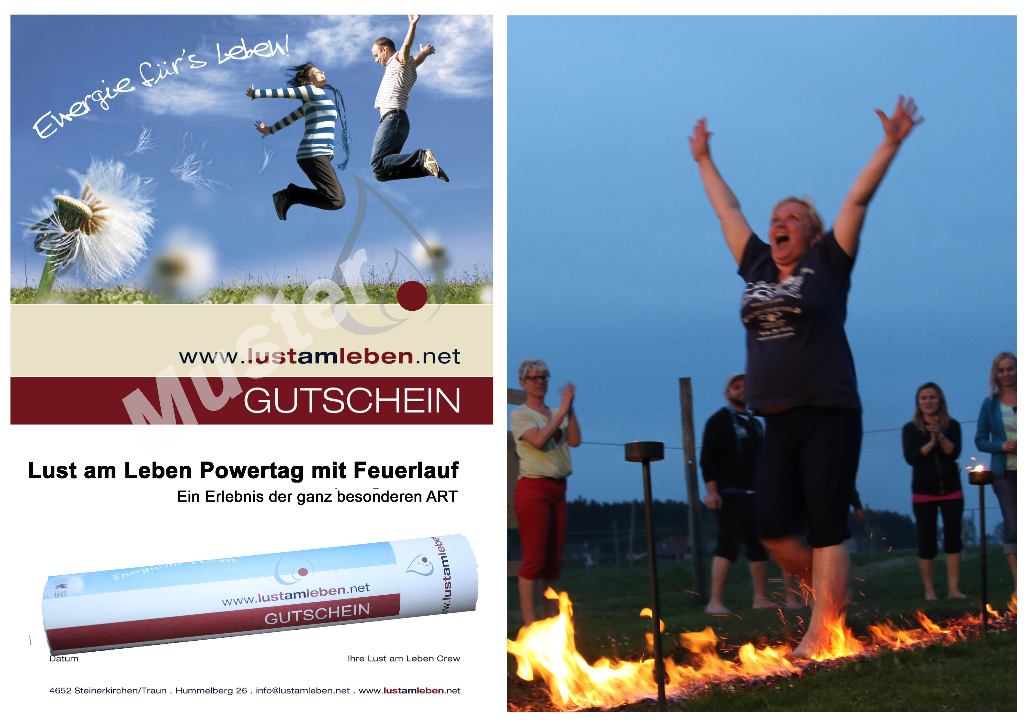 Lust am Leben Gutscheine