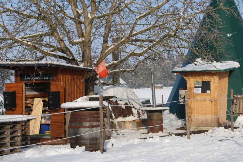 Lust am Leben Feuerlaufen Winter