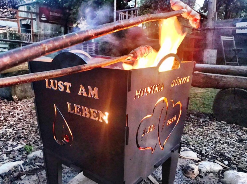 Lust am Leben Feuerschale