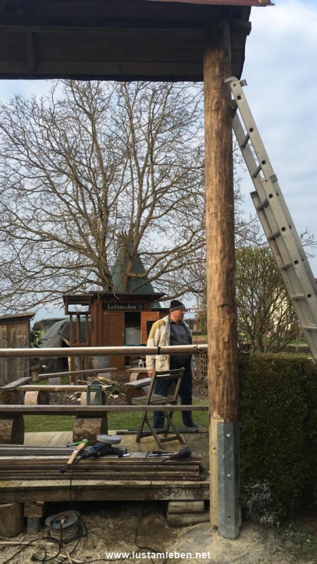 Lust am Leben Outdoorgelände arbeiten