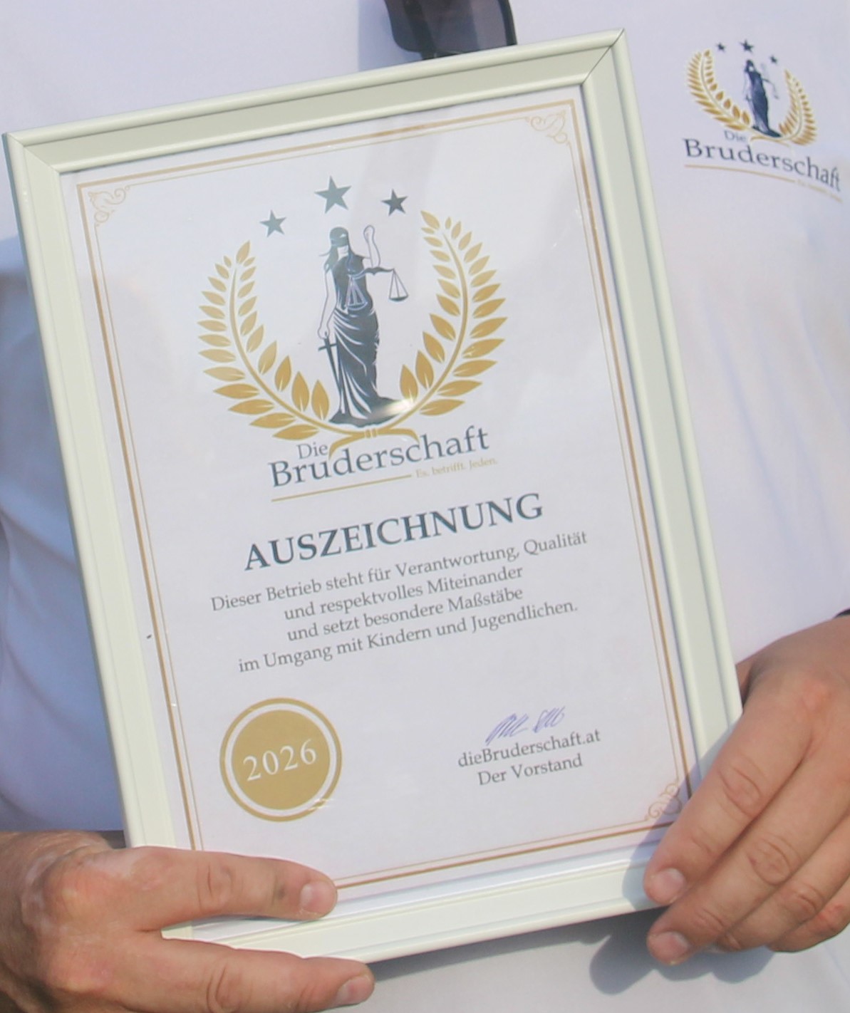 Lust am Leben Auszeichnung